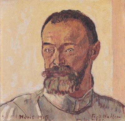 Self-Portrait of Néris by Ferdinand Hodler